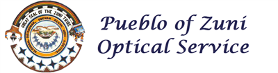Pueblo Of Zuni - Optical Service Logo